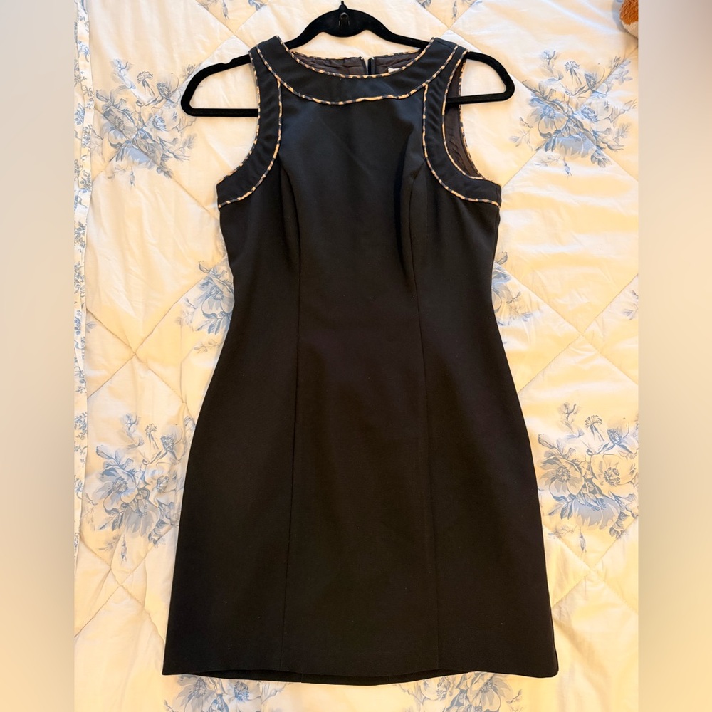 Classic Black Sleeveless Sheath Dress